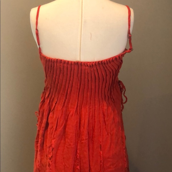 Free People Victorian Sundress Lace flowy dress - Picture 7 of 8